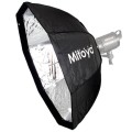 Softbox studyjny octagon MITOYA QUICK 120cm do lamp z mocowaniem Bowens