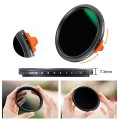 Filtr szary regulowany Fader NDX K&F Concept Nano-X ND2-ND400 58mm