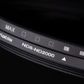Filtr szary regulowany fader NDX ND8-ND2000 62mm K&F Concept