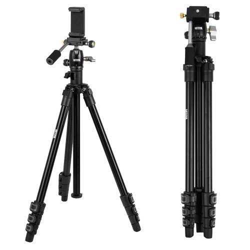 Lekki statyw fotograficzny 150cm MITOYA MTY202F z uchwytem do telefonu