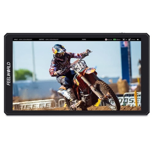 Monitor podglądowy Feelworld CUT6 6’’ 4K z funkcją zapisu USB