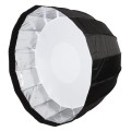 Studyjny softbox paraboliczny MITOYA SPEEDY DEEP 70cm z gridem i mocowaniem Bowens