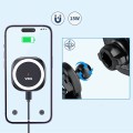 VRIG MG-07S magnetyczny uchwyt samochodowy do telefonu z funkcją ładowania indukcyjnego