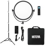 *ZESTAW* Lampa MITOYA SUN 70W Bi-color + statyw PENGUIN