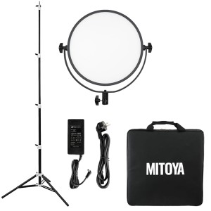 *ZESTAW* Lampa MITOYA SUN 35W Bi-color + statyw PENGUIN