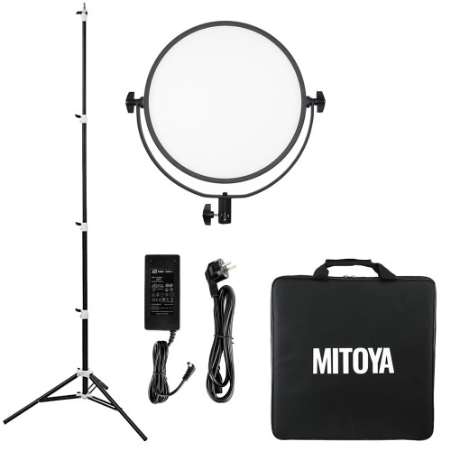 *ZESTAW* Lampa MITOYA SUN 35W Bi-color + statyw PENGUIN