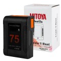 *ZESTAW* Lampa MITOYA SUN 70W 3200-5600K + statyw PENGUIN + akumulator V-Mount