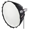 Paraboliczny softbox studyjny MITOYA INTENSE 70cm z gridem i mocowaniem Bowens