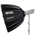 Paraboliczny softbox studyjny MITOYA INTENSE 70cm z gridem i mocowaniem Bowens