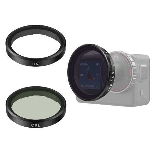 Zestaw filtrów do DJI Osmo Action 6 Telesin S5-FLT-41