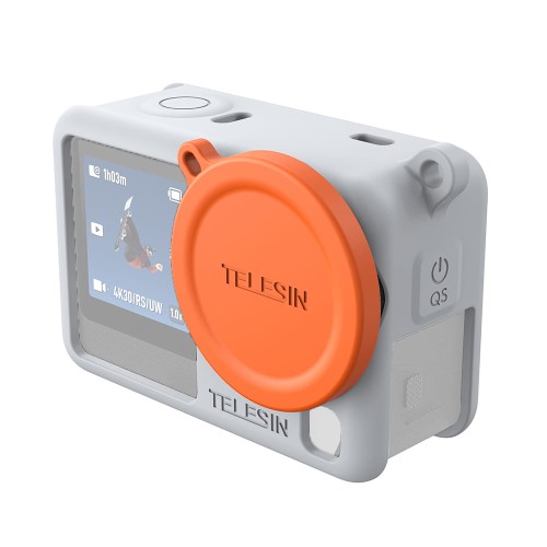 Silikonowa obudowa do DJI Osmo Action 6 Telesin S6-PTC-11BU