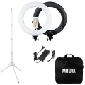 *ZESTAW* Lampa LED Ring MITOYA RL480L 45cm + statyw IBIS