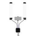 *ZESTAW* Lampa LED MITOYA Dual Arm z giętkimi ramionami + statyw IBIS