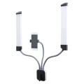 *ZESTAW* Lampa LED MITOYA Dual Arm z giętkimi ramionami + statyw IBIS