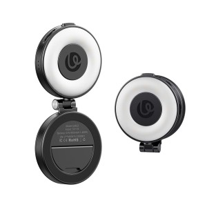 Mini lampa LED do telefonu z mocowaniem magnetycznym Ulanzi LM23 [czarna]