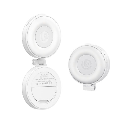 Mini lampa LED do telefonu z mocowaniem magnetycznym Ulanzi LM23 [biała]