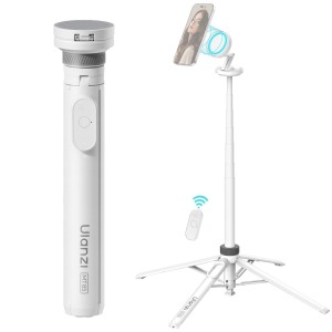 Rozsuwany statyw do telefonu z mocowaniem magnetycznym Ulanzi MT85 [biały]