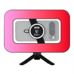 Lampa LED MITOYA ACARA Bi-color + RGB z magnetycznym uchwytem do telefonu