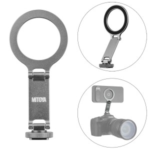 Magnetyczny uchwyt do telefonu MITOYA SCARAB cold shoe + gwint 1/4''