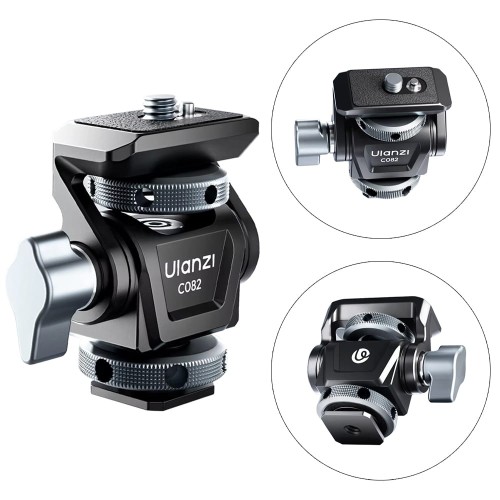 Ulanzi CO82 Mini głowica 2D na aparat / gwint 1/4''