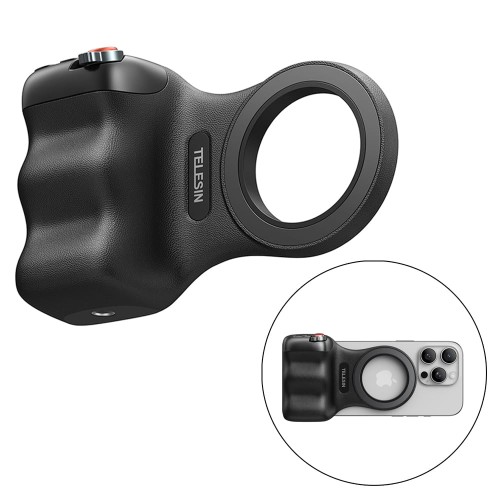 [OUTLET] Uchwyt grip do telefonu z mocowaniem magnetycznym Telesin P5-MP-001 [czarny]