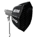 Softbox studyjny MITOYA SNAP 65 cm z mechanizmem rozkładania one-click, mocowaniem Bowens i gridem
