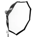 Softbox studyjny MITOYA SNAP 90 cm z mechanizmem rozkładania one-click, mocowaniem Bowens i gridem