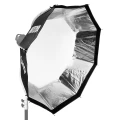 Softbox studyjny MITOYA SNAP 90 cm z mechanizmem rozkładania one-click, mocowaniem Bowens i gridem