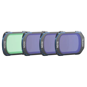 Zestaw czterech filtrów ND do DJI Osmo Pocket 3, 4 Telesin S5-FLT-38