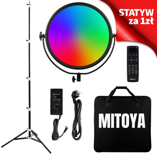 *ZESTAW* Lampa MITOYA SUN 70W RGB + statyw PENGUIN