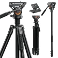 Statyw video COMAN KX3939PLUS 176cm z funkcją monopodu