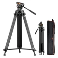 Statyw video COMAN FT16LS 190cm z koszykiem