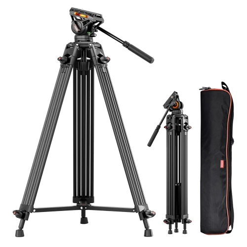 Statyw video COMAN FT16LS 190cm z koszykiem