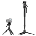 Karbonowy monopod COMAN M1 MINI V1 One-Click Lift 159cm