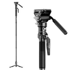 Karbonowy monopod COMAN M1 PRO V5 One-Click Lift 175cm