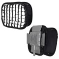 Składany softbox 37x45 cm z gridem do lamp LED MITOYA MOBULA