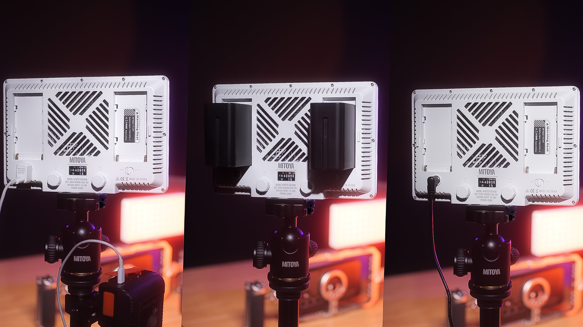 Lampa video LED Mitoya Apisto 100 RGB