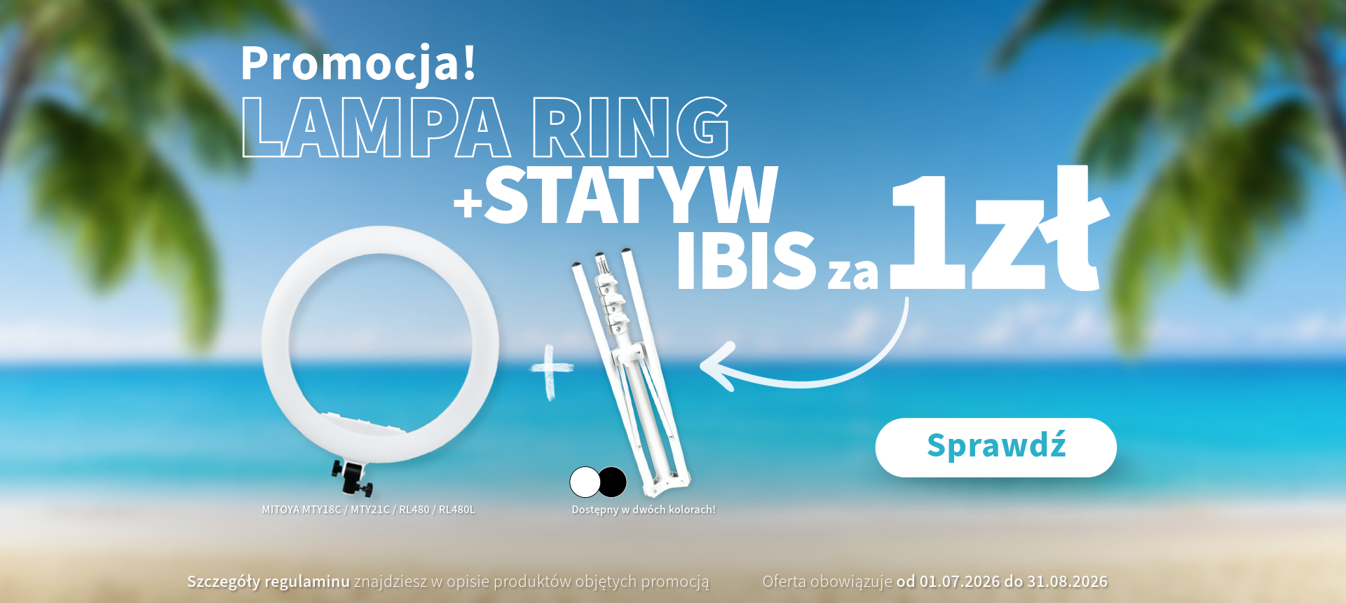 Promocja na RINGI - statyw za 1zł
