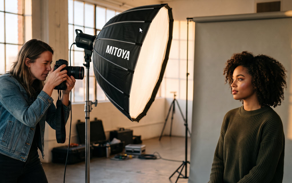 Softbox paraboliczny – jaki efekt daje w portrecie?